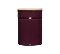 Riess - Boîte de Conservation KIMA - Boîte de Conservation - avec Couvercle Ø 8 cm - Hauteur 12 cm - 525 ML - Aubergine