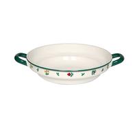 Riess Bol paysan émail Streublumen plat 24cm