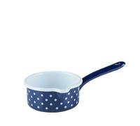 Casserole à manche Taille M 12 cm 1/2 l Motif à pois bleu