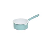 RIESS Casserole à manche avec bec verseur 14cm / 0,75l Nature Green turquoise
