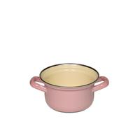 Riess Casserole avec bord chromé 12 cm 0,50 l 0276-006 rose