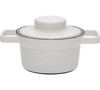 Riess Casserole avec couvercle Ø16cm 0,75L Aromapot Grey émail