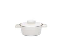 RIESS Casserole en émail avec couvercle Aromapot - Truehomeware 20cm 1,2l blanc