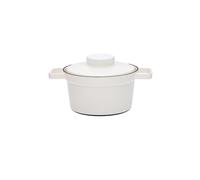 RIESS Casserole en émail avec couvercle Aromapot - Truehomeware 20cm 1,75l blanc