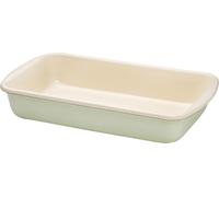 Riess Classic Pastel Vert Nil Plat à four 38x22,5cm émail