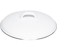 Riess Couvercle avec bord chromé Ø12cm Classic blanc