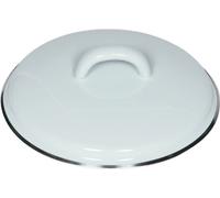 Riess Couvercle avec bord chromé Ø14cm Pastel Turquoise Émail