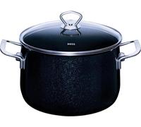 Riess Marmite à viande avec couvercle en verre diamètre 24 cm 6,5 litres