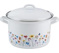 Riess Marmite à viande Country Flora avec couvercle Ø14cm 1 litre induction