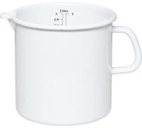 Riess Mètre de cuisine Ø16cm 3L Blanc Émail