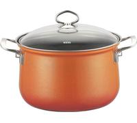 Riess Mijoteuse haute avec couvercle en verre Ø20cm 3,5 litres émail Nouvelle Corall