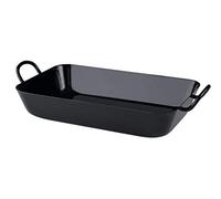 Riess, Oma's 0453-022 Classic Poêle à frire en émail Noir 37/22 x 10 cm