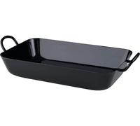 Riess Oma's poêle à frire 50/28cm plat à rôtir/à cuire émaillé noir