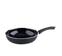 RIESS Pan de gourmet, Emailpfanne, noir, différents diamètres au choix - 28 cm