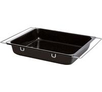 Riess Plaque à pâtisserie Multiflex haute 41-51x33cm Noir Émail