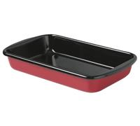 RIESS Plat à four 38x22,5x7cm rouge émail