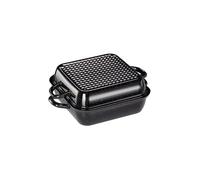 RIESS Plat à rôtir avec couvercle 26x26cm Noir noir