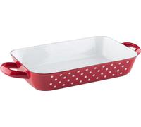 Riess Poêle à frire 26x17cm pois rouge émail