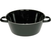Riess Poêle à saigner mi-profonde Ø30cm Noir Émail