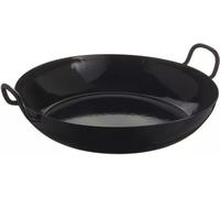 Riess, 0601-022 - Poêle à frire 24 - Classic - Noir - Diamètre : 24 cm - Hauteur : 5,5 cm - Émail noir