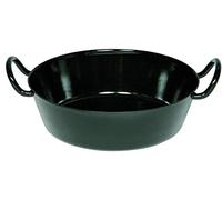 Riess Poêle ronde classique noire, diamètre 30 cm