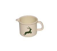 Riess pot à bec Tête de cerf Vert, pot à lait, Ø 9 cm, 0.5 l