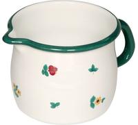 Riess Pot à bec ventru Ø12cm 1 litre Gmundner Streublumen émail