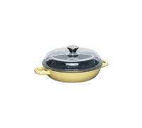 RIESS Sauteuse avec couvercle 24cm NOUVELLE Lemon jaune