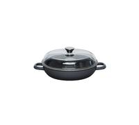 RIESS Sauteuse avec couvercle 28cm Gris foncé gris