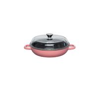 RIESS Sauteuse avec couvercle 28cm Rose corail