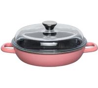 Riess Sauteuse avec couvercle en verre 24cm PINK