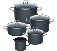 Riess Set de casseroles 5 pièces Dark Grey