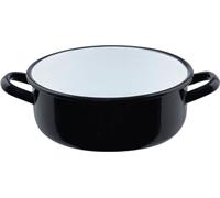 Riess Zwerge Casserole avec rebord Ø16cm 1L Géants et nains émail