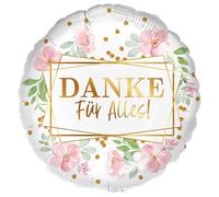 Riethmüller Ballon gonflable de qualité supérieure - Ballon gonflable GER de 45 cm emballé - Convient à l'hélium - Décoration de fête Riethmüller