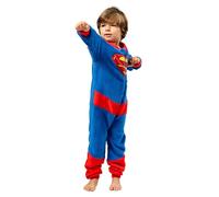 Riethmüller Combinaison pour enfants, adolescents de 3 à 14 ans, différents personnages et tailles, rouge/bleu, 4-6 ans