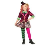 Riethmüller Costume enfant Mademoiselle Chapelier - Costume de carnaval pour fille 8-10 ans - Déguisement et costume pour enfant