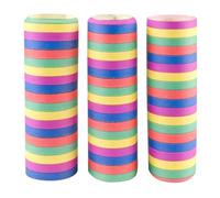 Riethmuller Boland 42025 - Banderoles 5 couleurs, 3 pièces, longueur 400 cm chacune, Multicolore,Carnaval, Anniversaire, Décoration, Disco, Anniversaire d'enfant, Jardin d'enfants, Fête à thème
