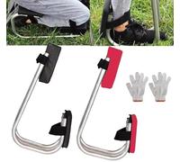 Rietoiu Genouillère pour le jardinage, sangle de genou sur appareil à genoux pour le jardin, outils d'économie de main-d'œuvre pour les travaux agricoles, protection du genou, support de cheville,