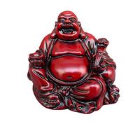 Rieur Statue de Bouddha Résine Statue de Bouddha Maitreya FENGSHUI Figurine Craft Ornement Home Office Decor