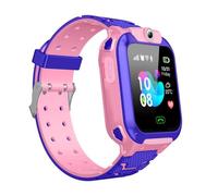 Riff Q12 See Me Wi-Fi - Sim GPS Tracking Montre pour enfants avec appel vocal et caméra de chat Rose