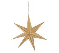 Riffelmacher - Étoile Pliante Effet Bois pour décoration de Noël et d'hiver, étoile