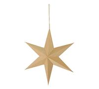 Riffelmacher - Étoile Pliante Effet Bois pour décoration de Noël et d'hiver, étoile