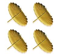 Riffelmacher & Weinberger 10715 Lot de 4 bougeoirs ADV Doré Ø 75 mm