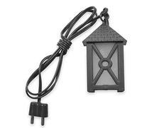 Riffelmacher&Weinberger Mini lanterne noire pour crèche de Noël 5 cm 4,5 V E10 | 78240 - Éclairage pour crèche