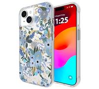 Rifle Paper Co. Coque pour iPhone 15 [compatible avec MagSafe] [protection contre les chutes de 3,7 m] Jolie coque pour iPhone 6,1" avec motif floral, technologie anti-rayures, matériau résistant aux