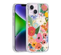 Rifle Paper Co Coque pour iPhone 15 Plus/14 Plus 6,7" [compatible avec MagSafe] [Protection contre les chutes de 3 m] Mignon avec motif floral, technologie anti-rayures, matériau résistant aux chocs,