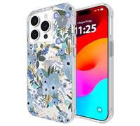 Rifle Paper Co. Coque pour iPhone 15 Pro [Compatible avec MagSafe] [Protection Contre Les Chutes de 3,7 m] Jolie Coque pour iPhone 6,1" avec Motif Floral, Technologie Anti-Rayures, matériau résistant