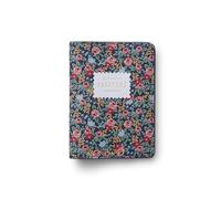 RIFLE PAPER CO. Rosa - Porte-passeport - Essentiels de voyage pour femme, porte-cartes et passeport - Portefeuille antivol - Taille adaptée à tous les passeports standard - 14 cm (L) x 10,8 cm (l