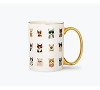 RIFLE PAPER CO. Tasse Cool Cats pour un usage quotidien et des réunions avec des designs uniques, pour les amis et la famille à tout moment de l'année, les amateurs de café et de thé et plus encore