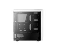 Rift - Tour - ATX - panneau latéral fenêtré - pas d'alimentation (ATX) - blanc - USB/Audio